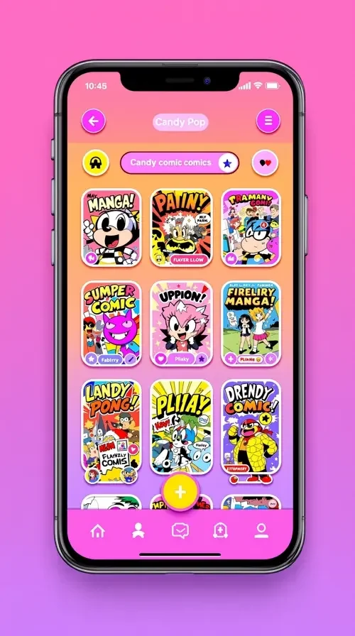 囧次元APP漫画阅读界面